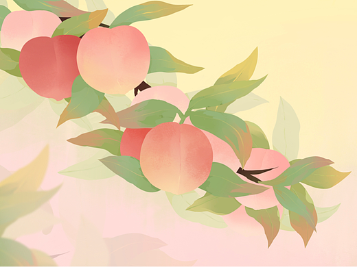 水蜜桃(个人主页-ZNzI5OTYzMjg=) - 商业插画 - 站酷设计师怦然欣动原创素材 - 站酷ZCOOL