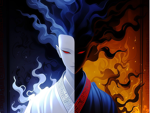 水墨织就的幽界诡梦，30秒坠入东方冥境✨