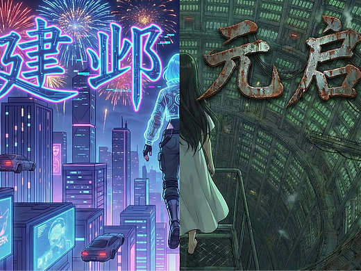建邺元启（个人主页-ZNzI5OTY3MzI=） - AI作品 - 站酷设计师一条小尾巴原创素材 - 站酷ZCOOL