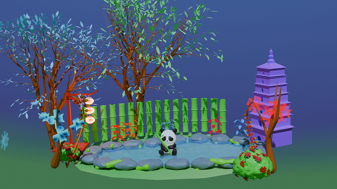 整理了一下自己做的各种风格的模型渲染.（图ZNDAxMDE2MjA0） - 人物/生物 - 站酷设计师水天Timing原创素材 - 站酷ZCOOL