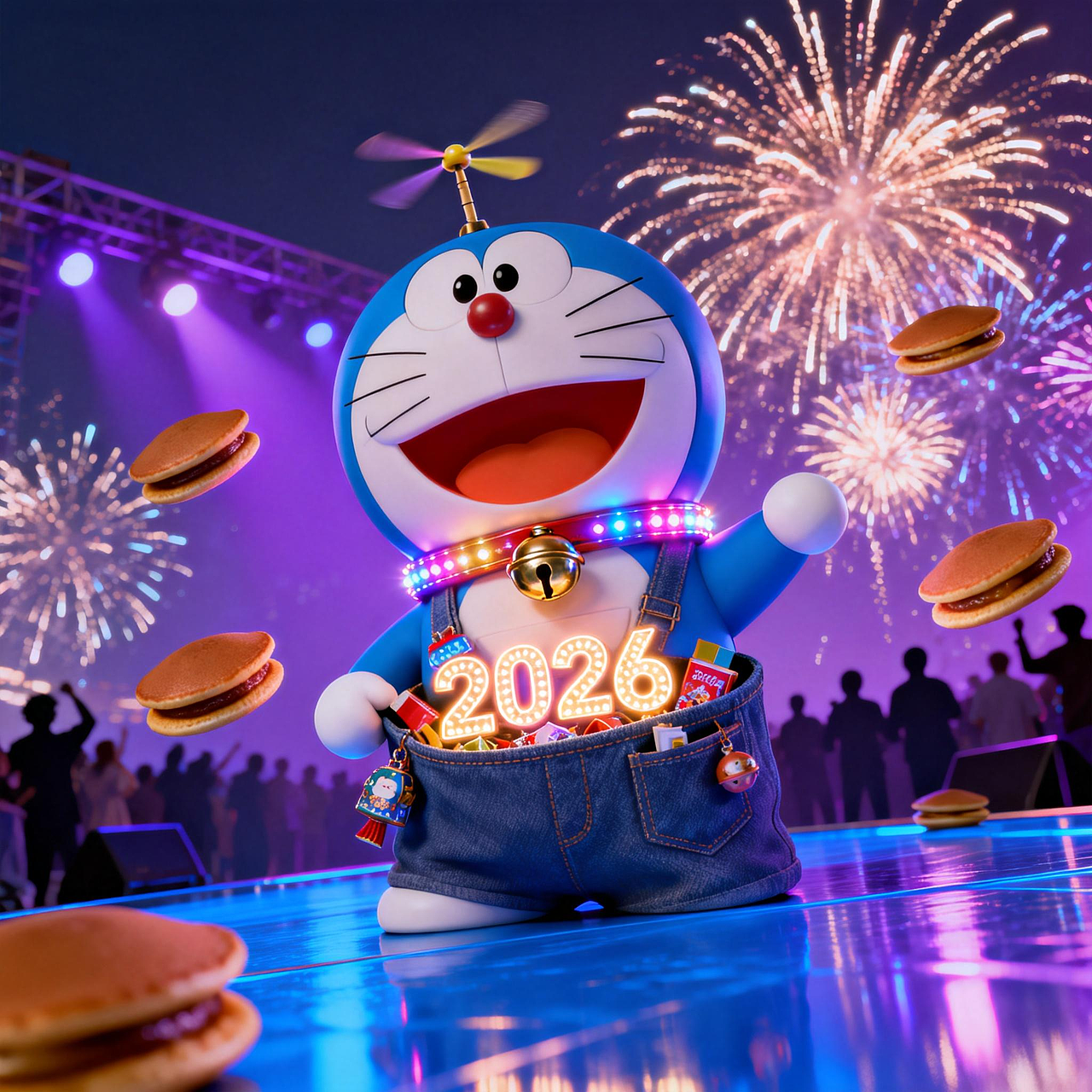 AICG 生成动漫跨年DJ 音乐会 视频 测试（图ZNDAxMDE2NDY0） - AI作品 - 站酷设计师C煷G原创素材 - 站酷ZCOOL