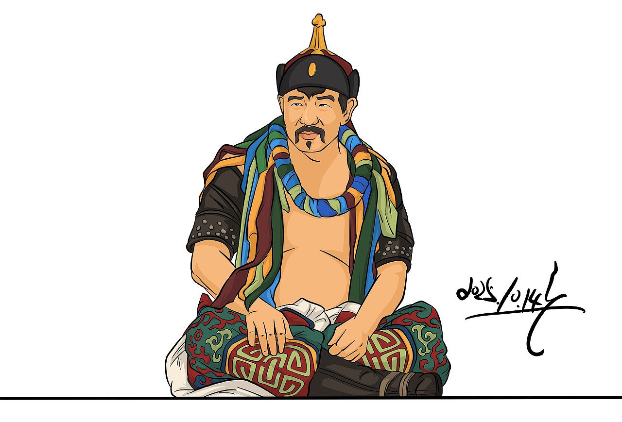 蒙古漫画（图ZNDAxMDE3MTUy） - 短篇/格漫 - 站酷设计师阿斯玛原创素材 - 站酷ZCOOL