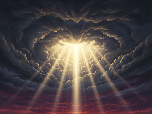 【游戏场景】拒绝“死黑”截图！PS 神经深度 + 天空置换，3步重构“体积光”氛围