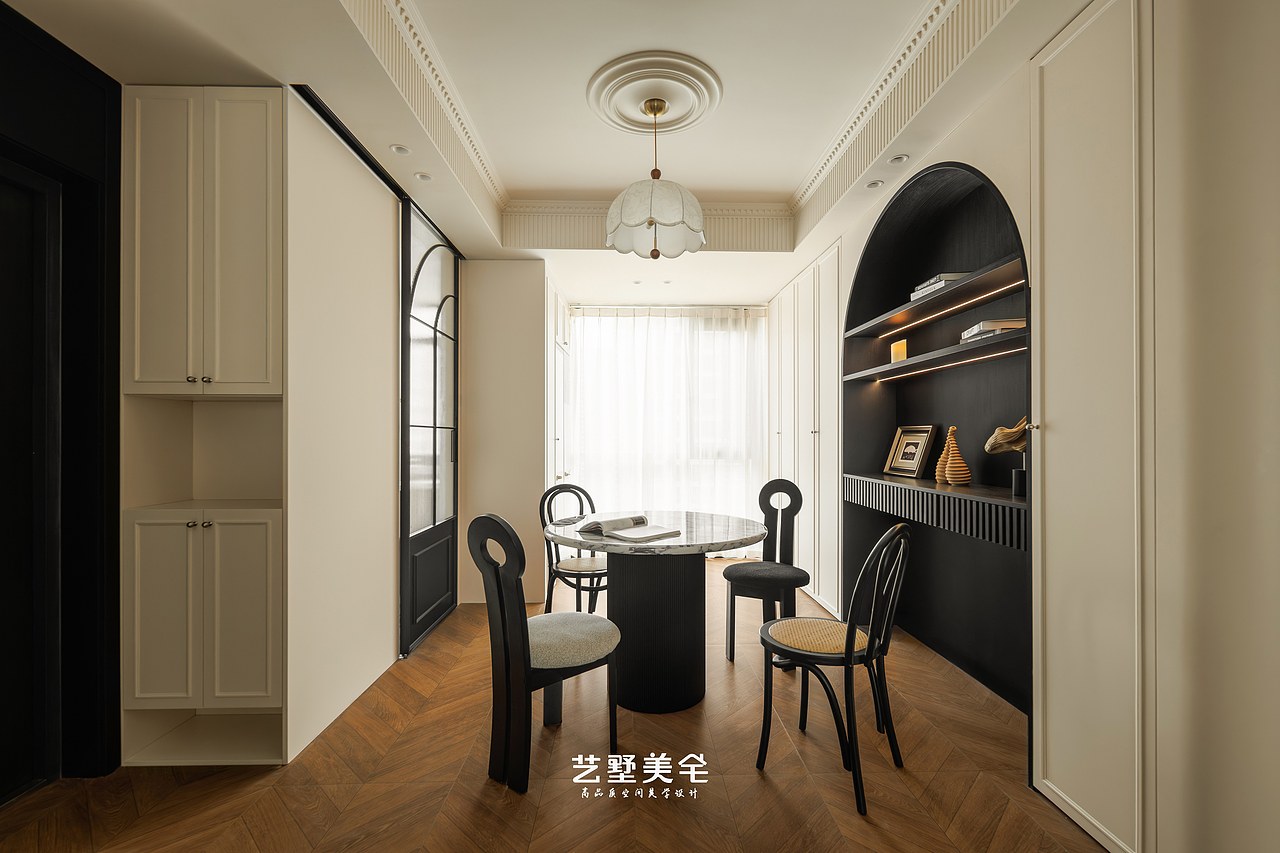 【棕调拾光】89㎡棕调法式 一场温暖与精致的邂逅（图ZNDAxMDI0NDY4） - 家装设计 - 站酷设计师合肥艺墅美宅设计原创素材 - 站酷ZCOOL