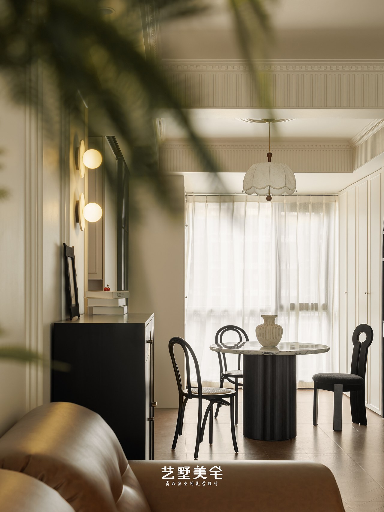 【棕调拾光】89㎡棕调法式 一场温暖与精致的邂逅（图ZNDAxMDI0NDk2） - 家装设计 - 站酷设计师合肥艺墅美宅设计原创素材 - 站酷ZCOOL