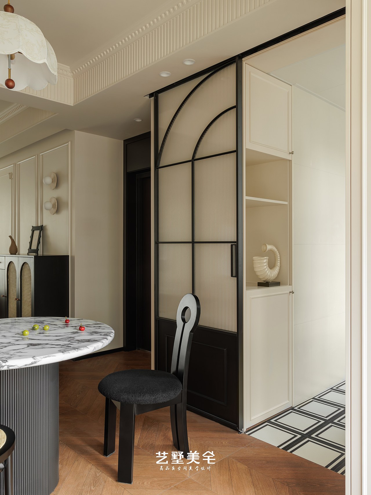 【棕调拾光】89㎡棕调法式 一场温暖与精致的邂逅（图ZNDAxMDI0NTIw） - 家装设计 - 站酷设计师合肥艺墅美宅设计原创素材 - 站酷ZCOOL