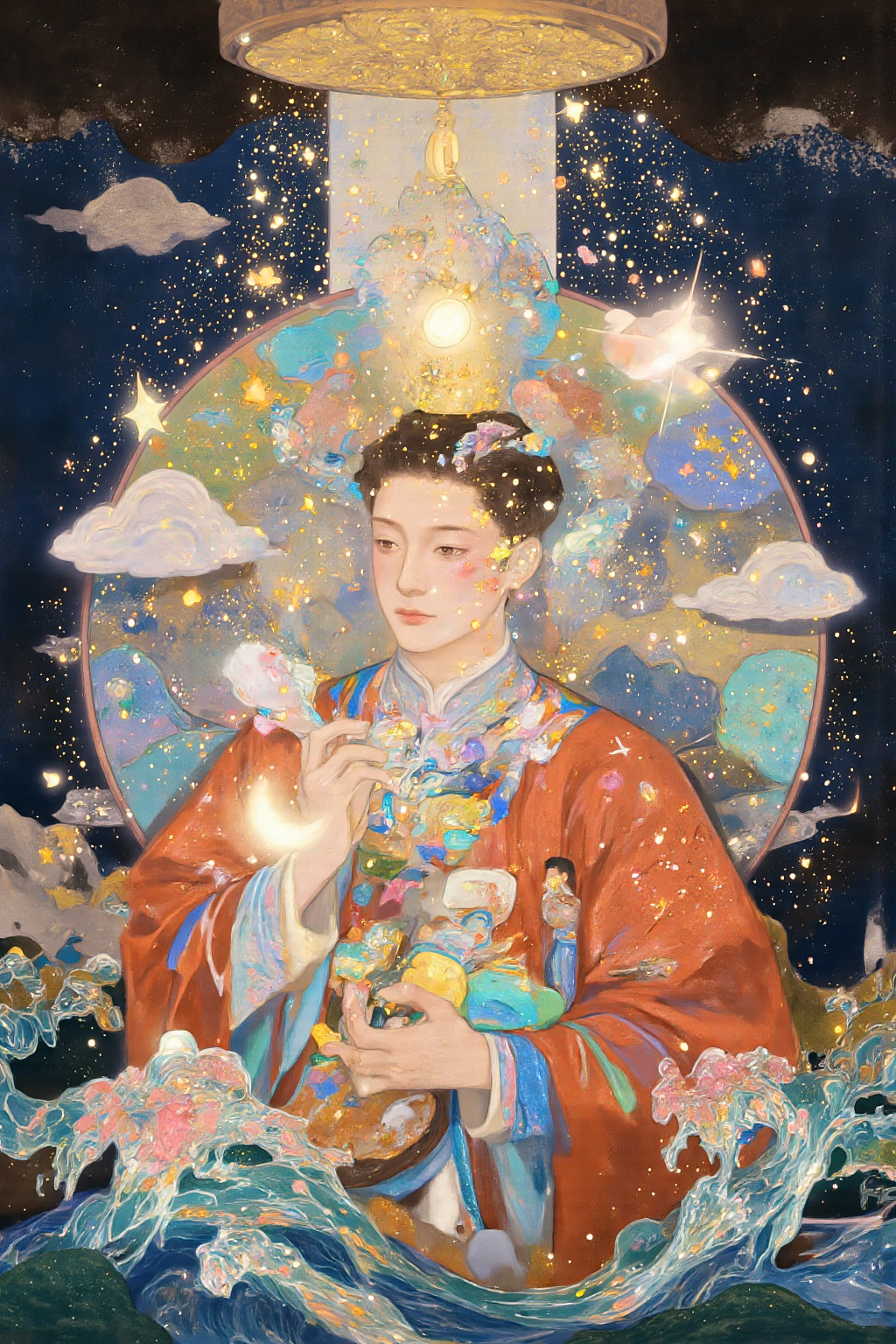 新年氛圍插圖/新年紅包封面（含提示詞）（圖ZNDAxMDI0NjQw） - 商業(yè)插畫 - 站酷設(shè)計(jì)師超級(jí)大糍粑原創(chuàng)素材 - 站酷ZCOOL