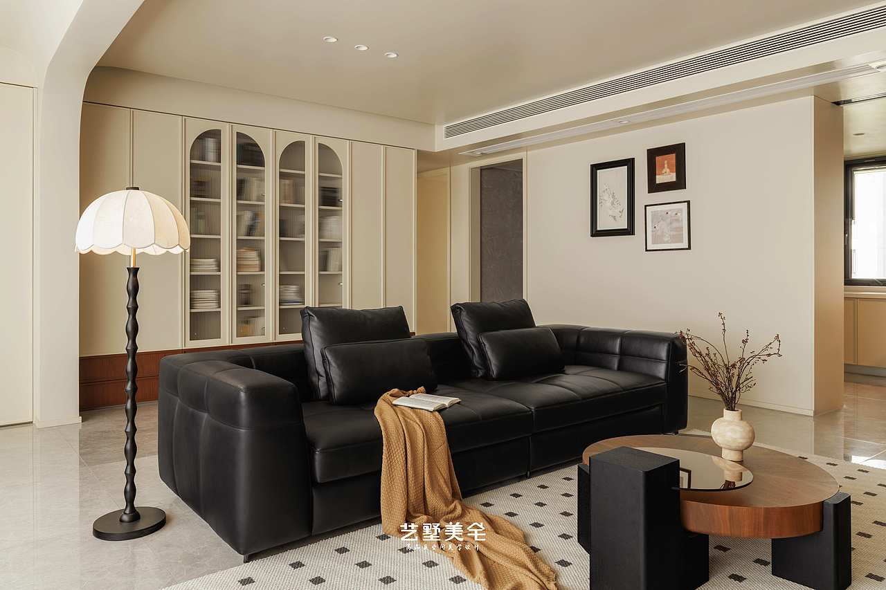 【中古叠影】139㎡美拉德中古风 时光淬炼的质感居所（图ZNDAxMDI1Nzc2） - 家装设计 - 站酷设计师合肥艺墅美宅设计原创素材 - 站酷ZCOOL