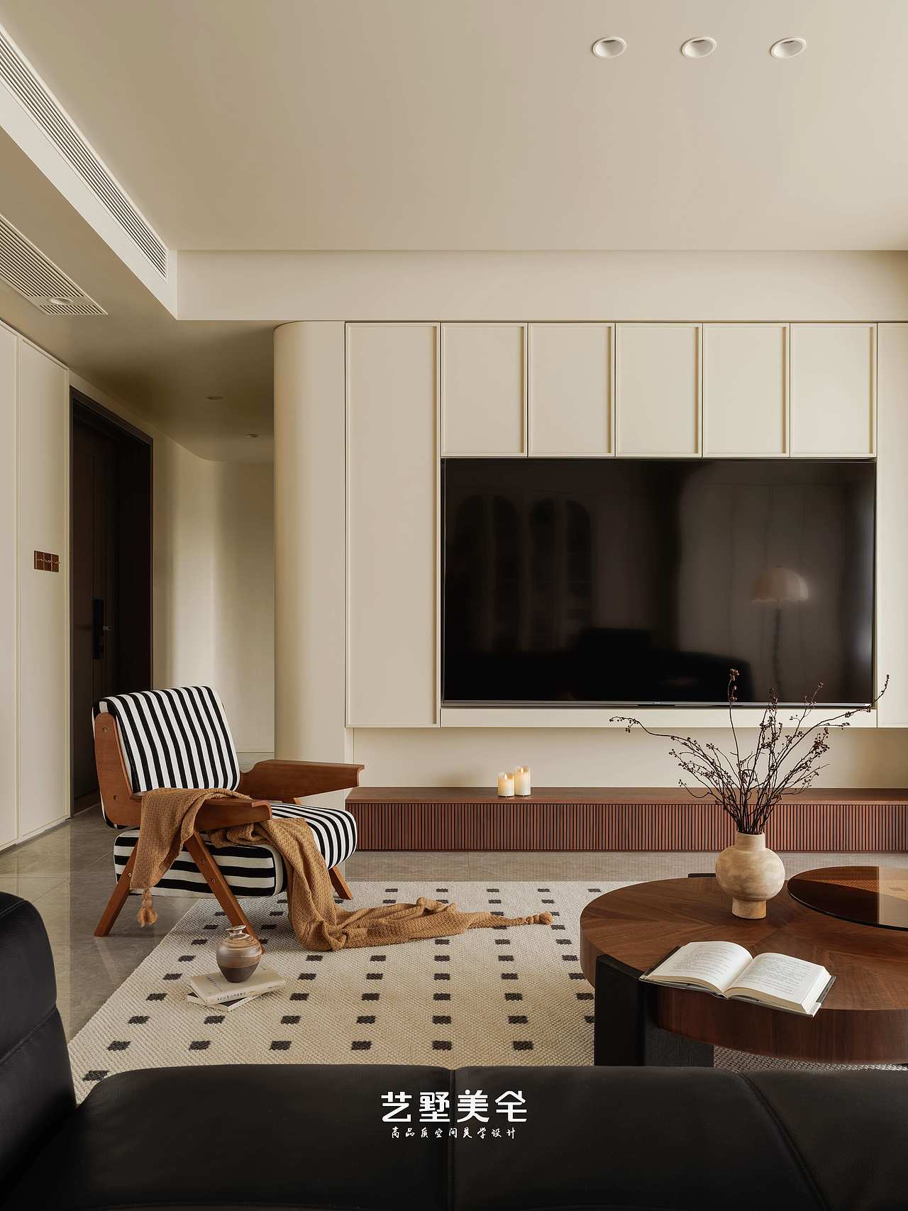 【中古叠影】139㎡美拉德中古风 时光淬炼的质感居所（图ZNDAxMDI1Nzg0） - 家装设计 - 站酷设计师合肥艺墅美宅设计原创素材 - 站酷ZCOOL