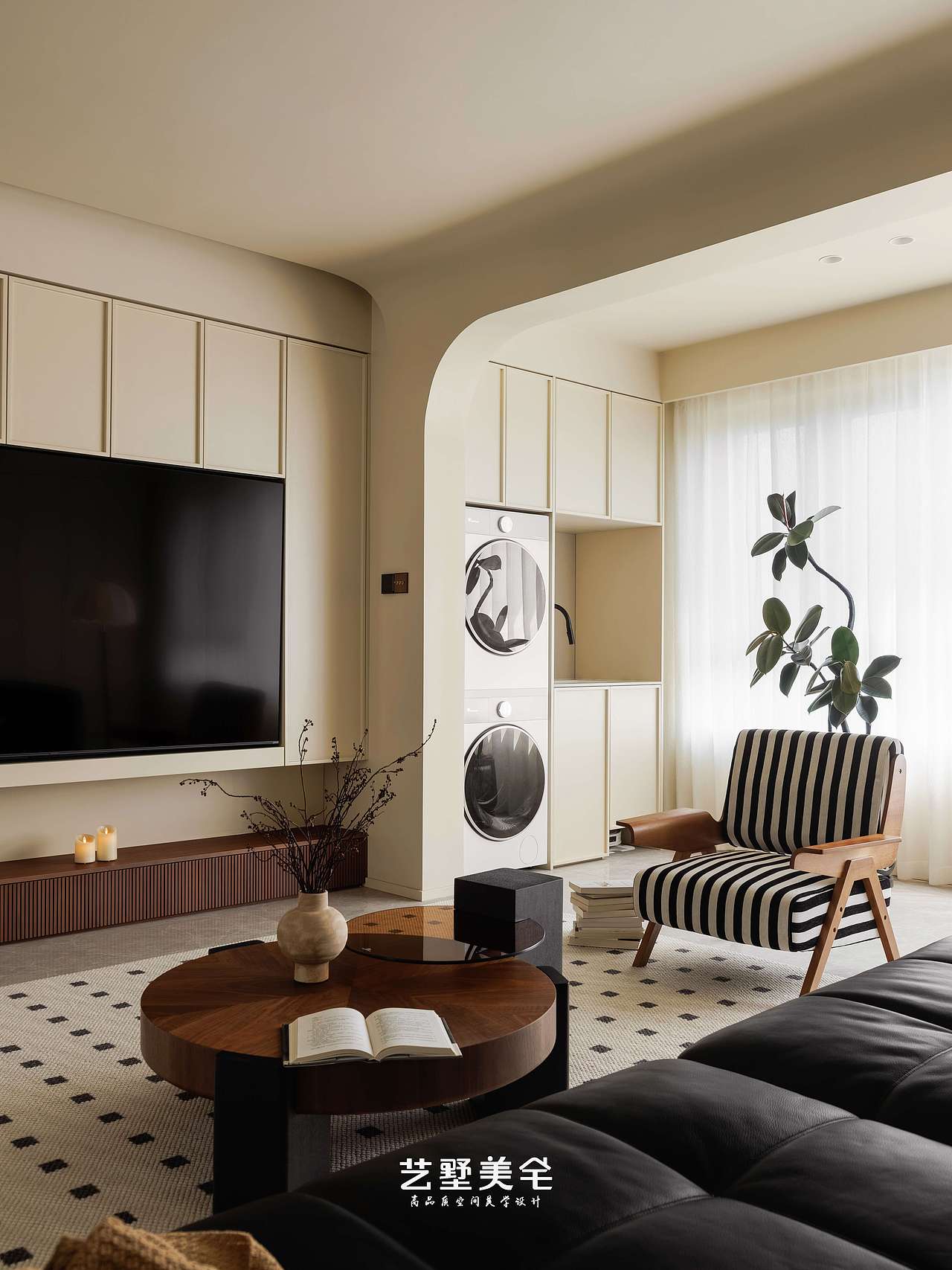 【中古叠影】139㎡美拉德中古风 时光淬炼的质感居所（图ZNDAxMDI1Nzky） - 家装设计 - 站酷设计师合肥艺墅美宅设计原创素材 - 站酷ZCOOL