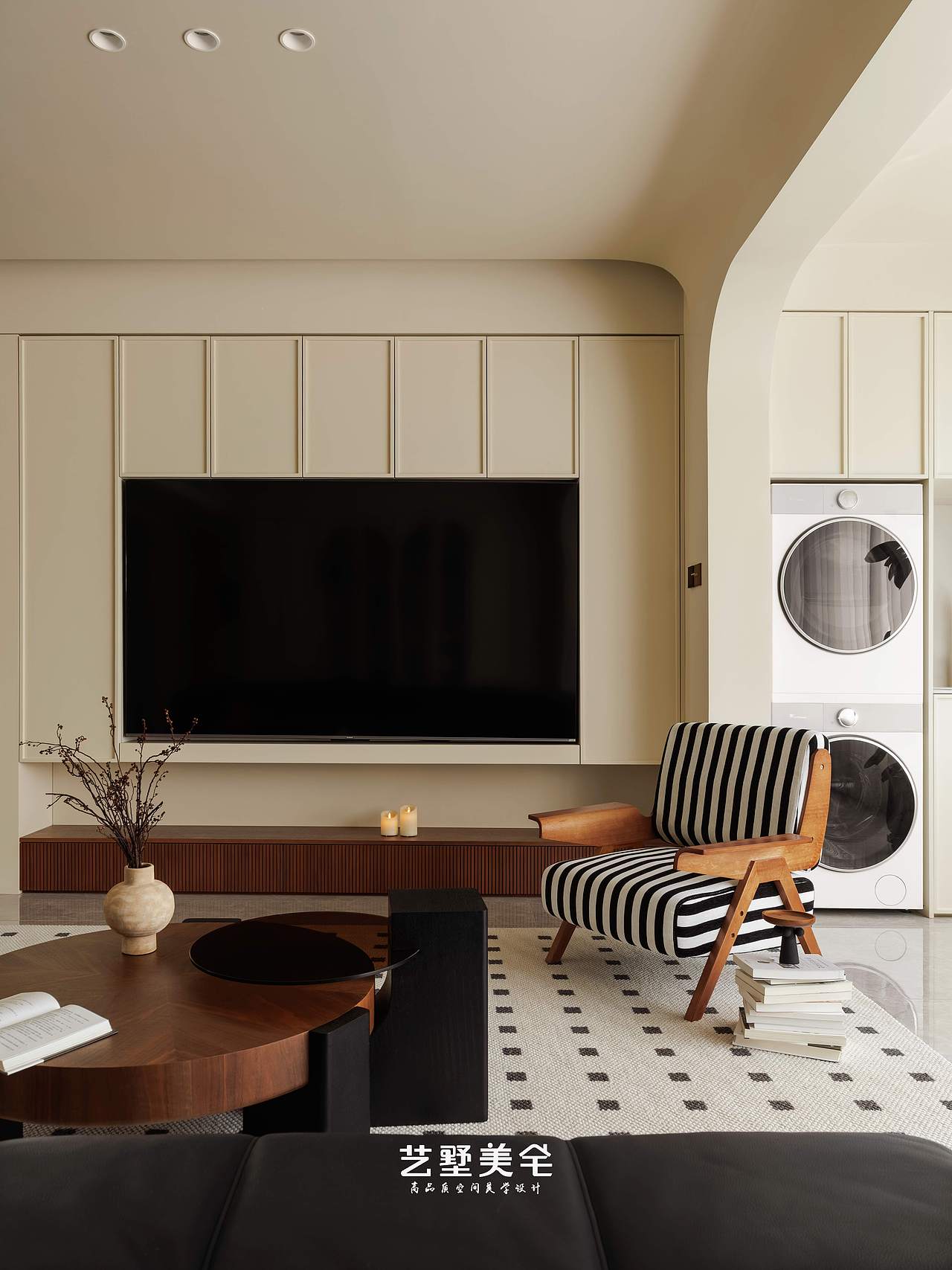 【中古叠影】139㎡美拉德中古风 时光淬炼的质感居所（图ZNDAxMDI1ODAw） - 家装设计 - 站酷设计师合肥艺墅美宅设计原创素材 - 站酷ZCOOL