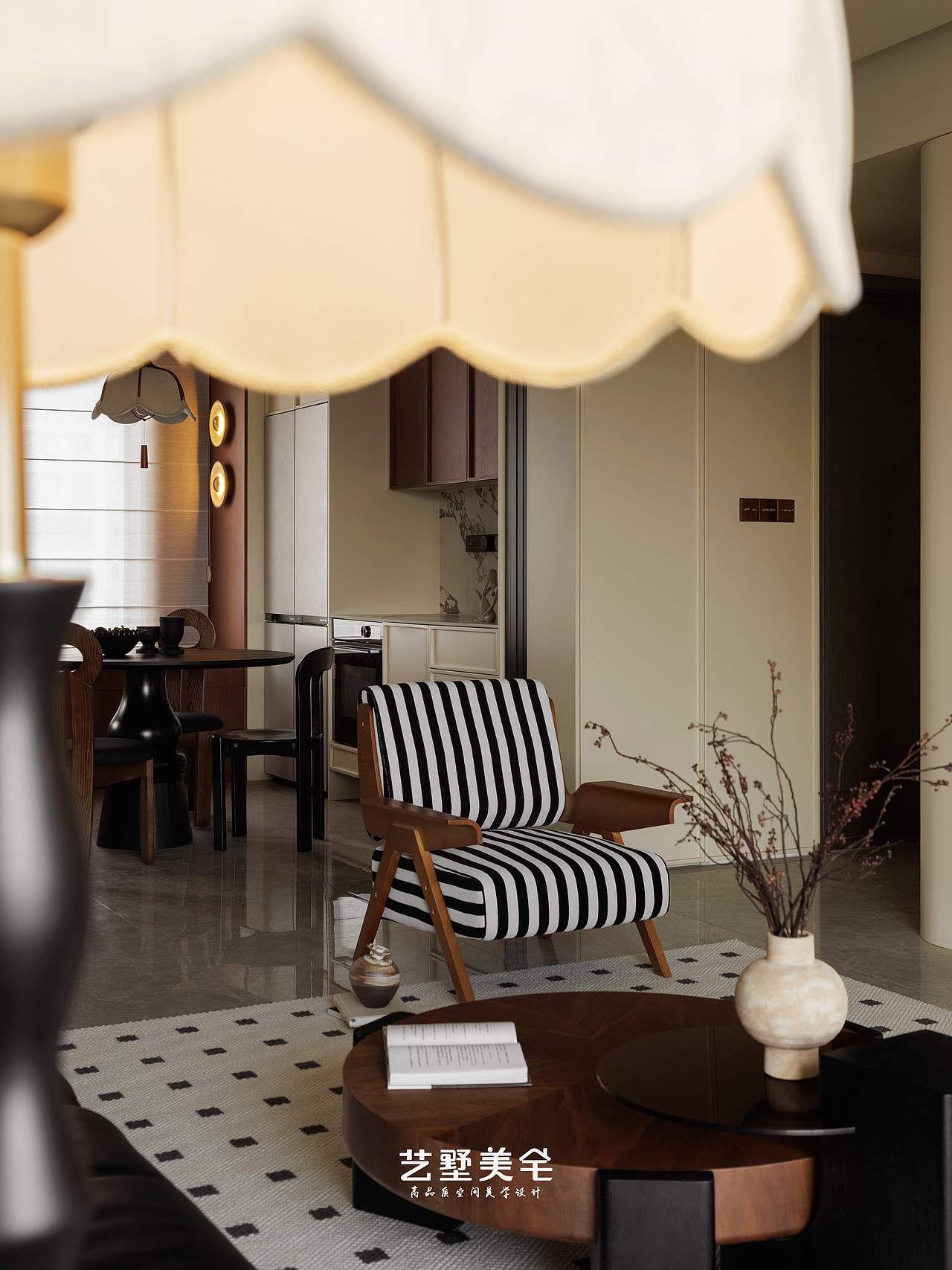 【中古叠影】139㎡美拉德中古风 时光淬炼的质感居所（图ZNDAxMDI1ODIw） - 家装设计 - 站酷设计师合肥艺墅美宅设计原创素材 - 站酷ZCOOL