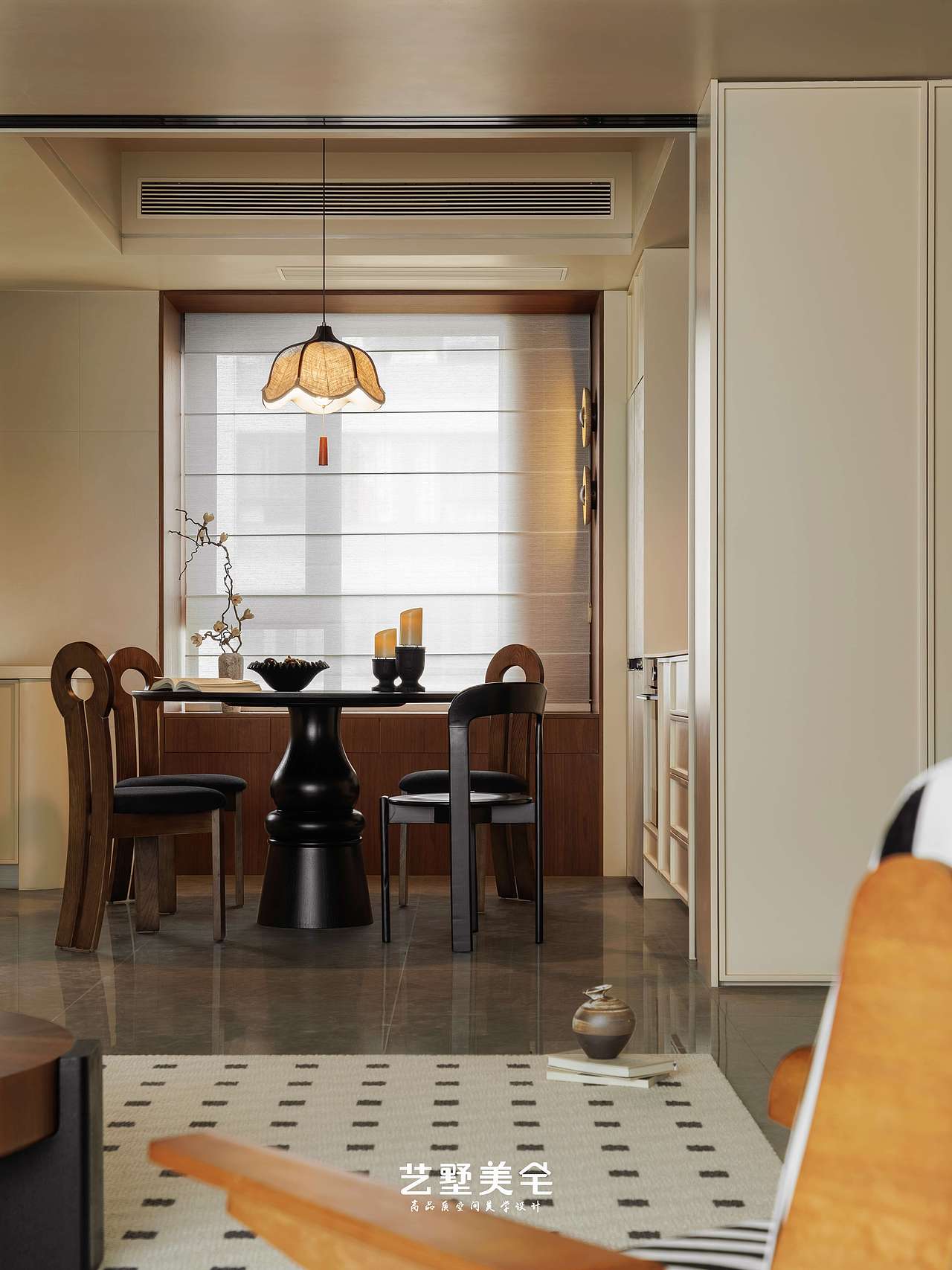 【中古叠影】139㎡美拉德中古风 时光淬炼的质感居所（图ZNDAxMDI1ODUy） - 家装设计 - 站酷设计师合肥艺墅美宅设计原创素材 - 站酷ZCOOL