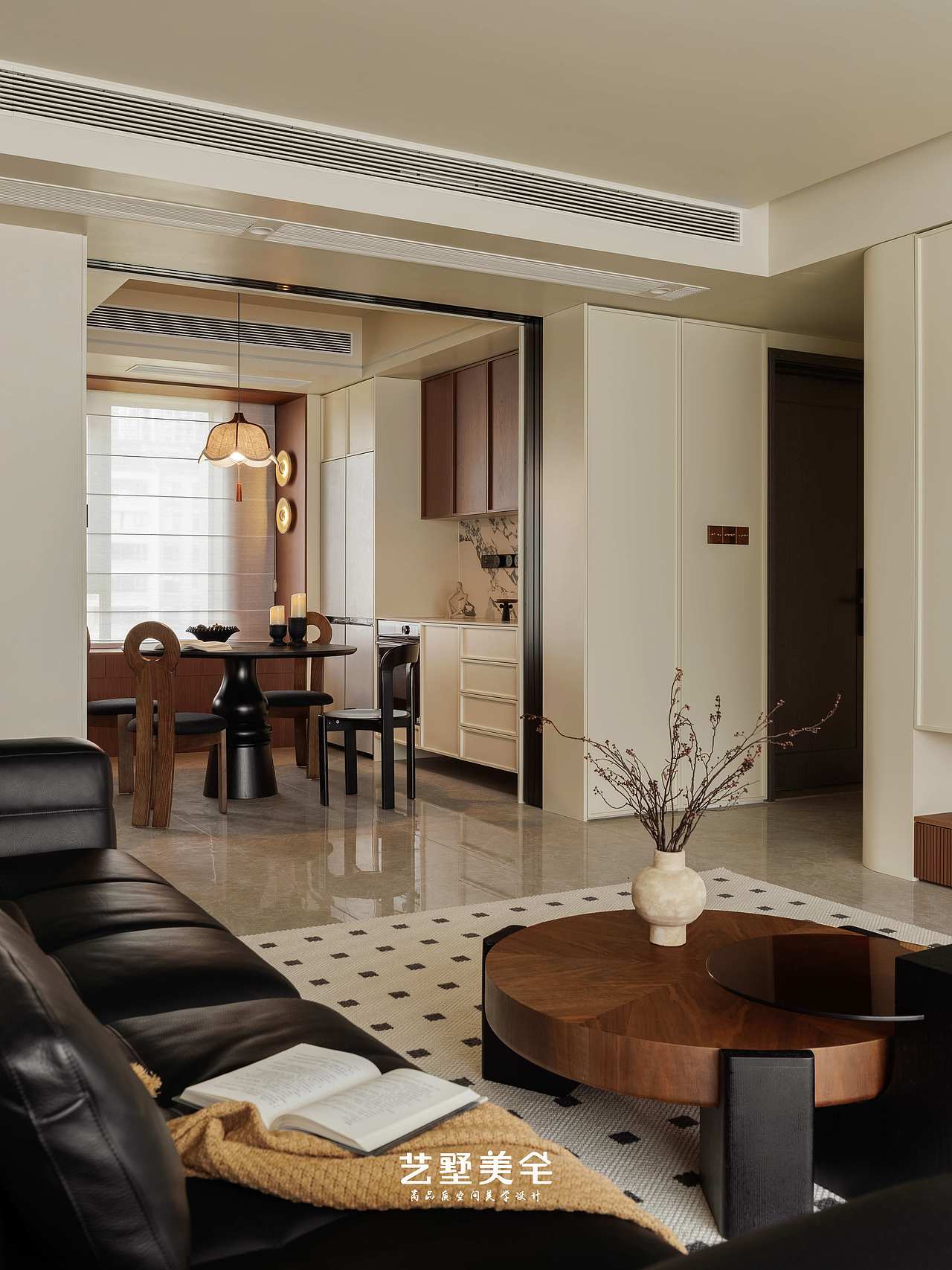 【中古叠影】139㎡美拉德中古风 时光淬炼的质感居所（图ZNDAxMDI1ODcy） - 家装设计 - 站酷设计师合肥艺墅美宅设计原创素材 - 站酷ZCOOL