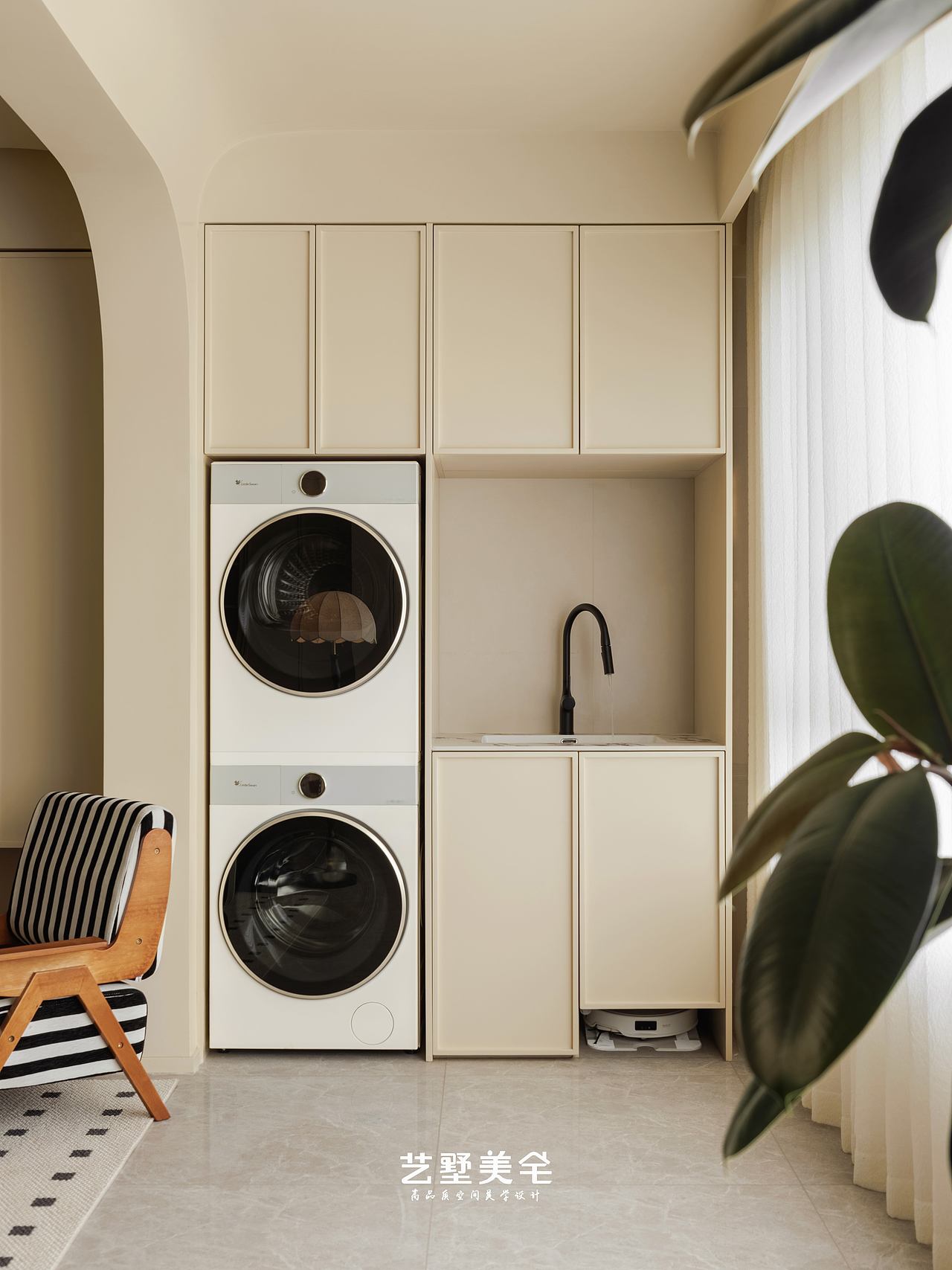 【中古叠影】139㎡美拉德中古风 时光淬炼的质感居所（图ZNDAxMDI1OTA0） - 家装设计 - 站酷设计师合肥艺墅美宅设计原创素材 - 站酷ZCOOL