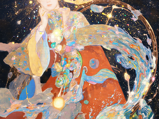 艺术插画/平面插画（含提示词）