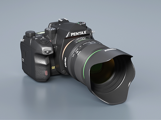 PENTAX宾德K-1建模渲染