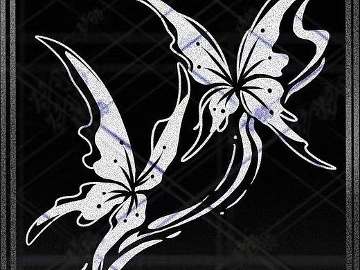 【蝴蝶🦋】幻想生物设计  花纹素材