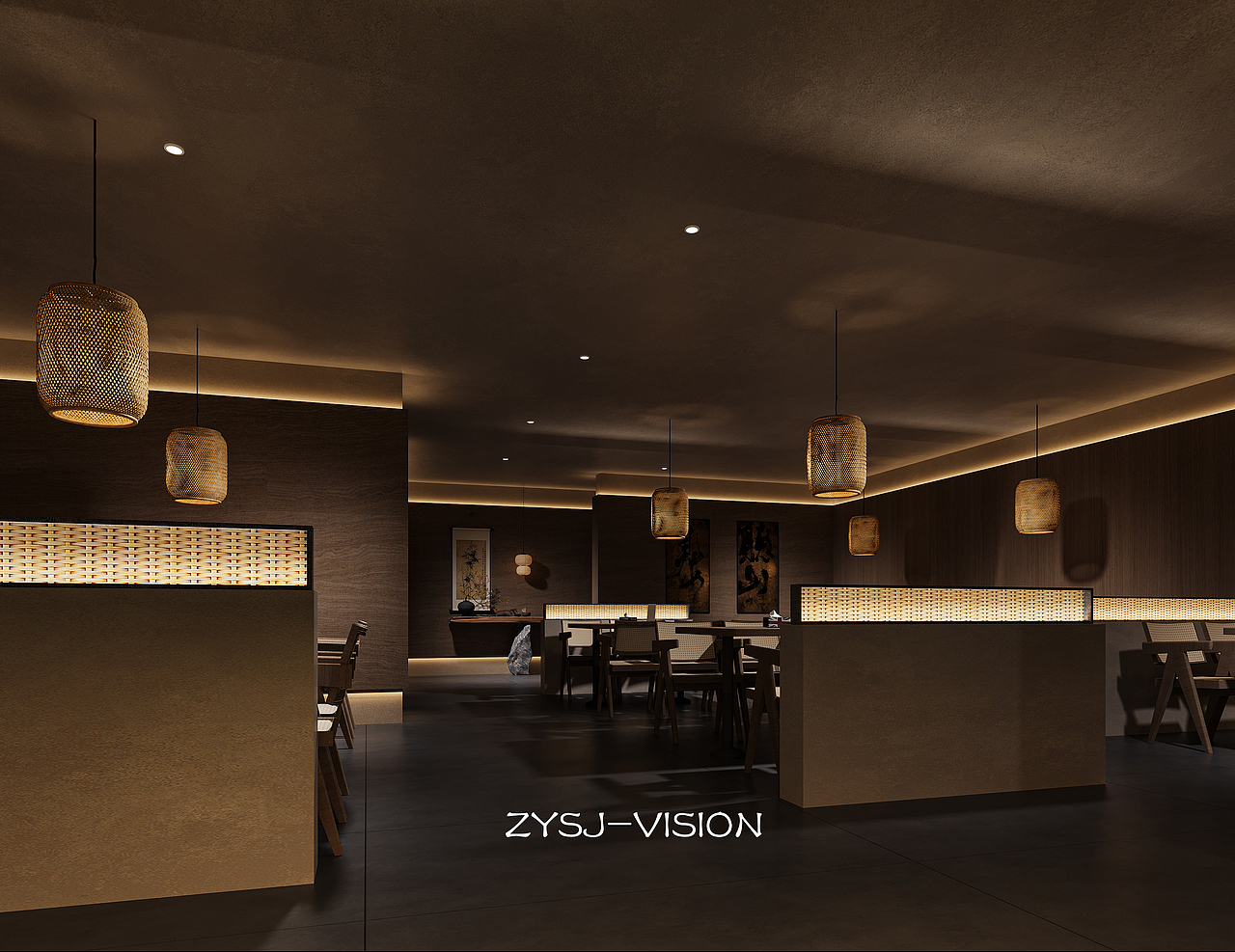 《寂 · 食》（图ZNDAxMDM5MTc2） - 酒店餐饮设计 - 站酷设计师ZY设计研究室原创素材 - 站酷ZCOOL