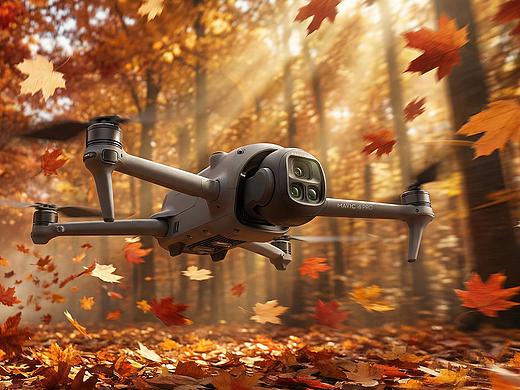 AIGC 赋能DJI无人机海报