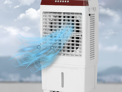 亚马逊产品拍摄主图设计案例-冷风机