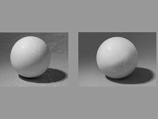 插画日常基础练习石膏体（球体 ）