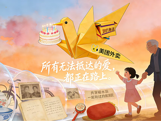 亲情驿站1对1急送-夏日纸鹤的梦境订单