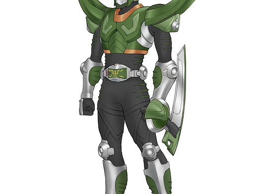 假面骑士镰刃&契约兽斩刃螳螂