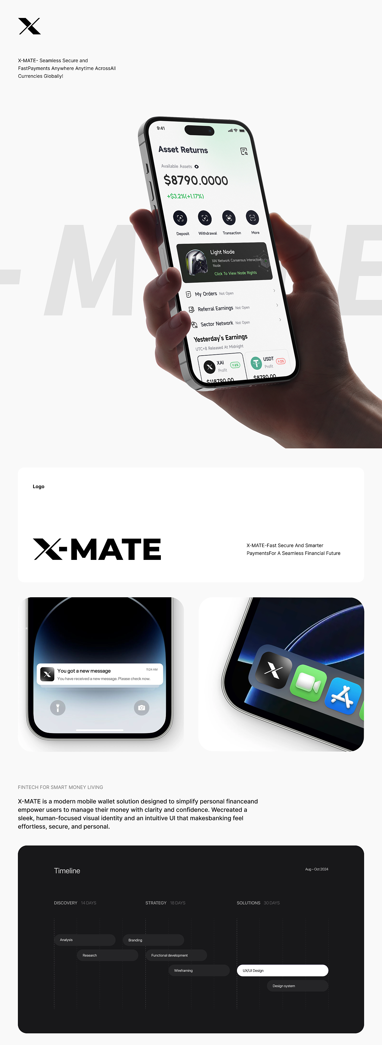 区块链X-MATE钱包项目（图ZNDAxMDUzODMy） - APP界面 - 站酷设计师梁宇龙原创素材 - 站酷ZCOOL