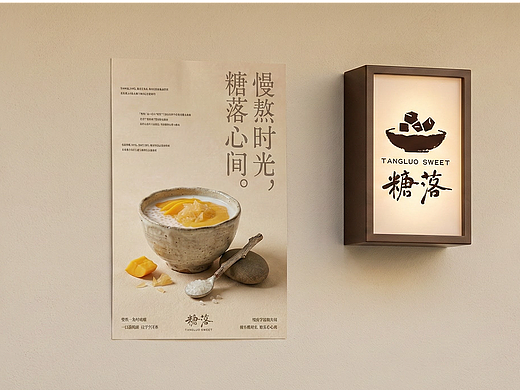 糖落 - 糖水品牌 餐饮品牌设计