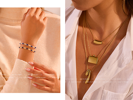 跨境首饰丨外贸饰品丨希音丨Temu丨麦图摄影丨手链