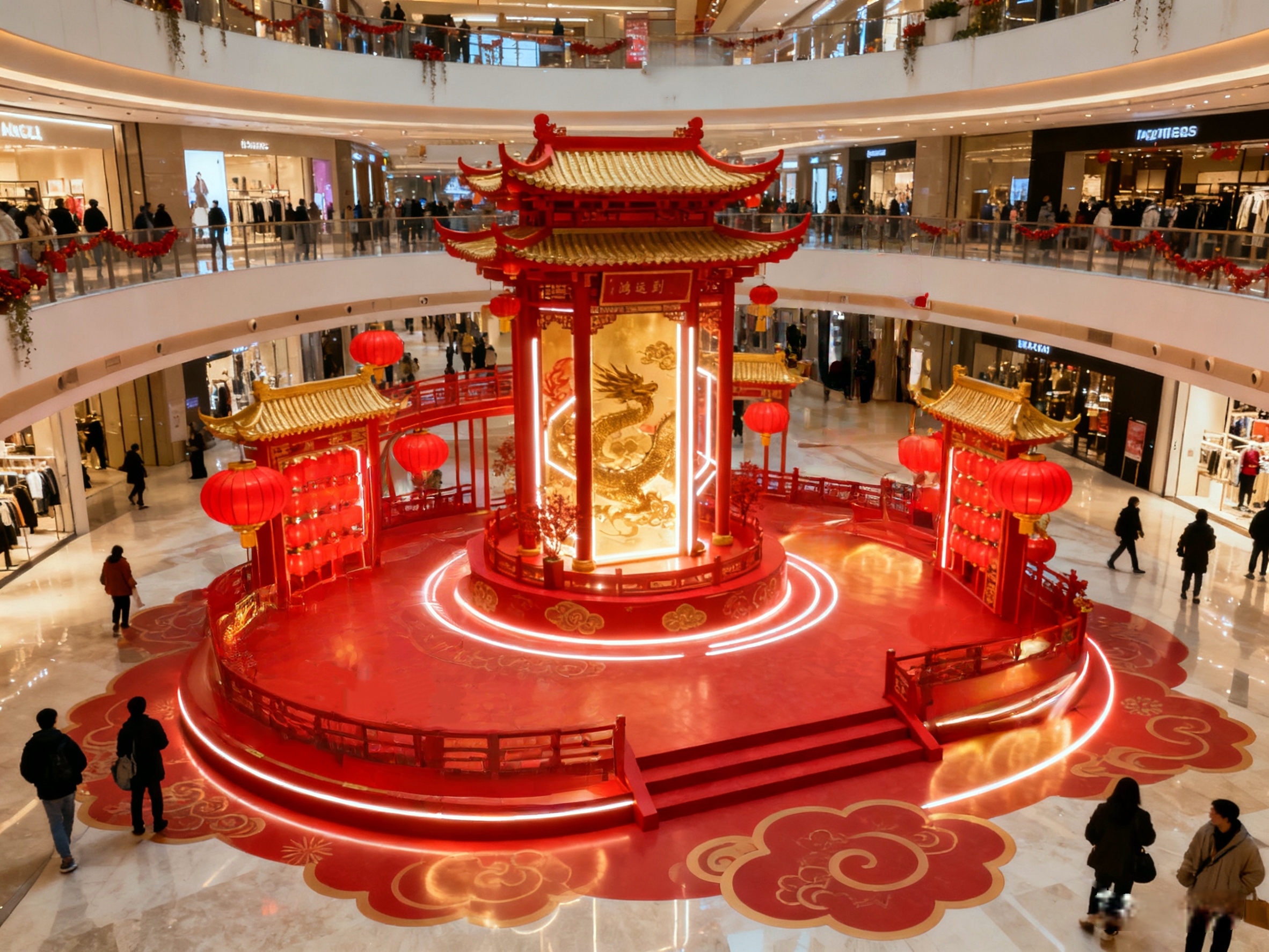 聚焦粤东：梅州、揭阳、汕头、潮州购物中心春节美陈活动设计公司盘点（图ZMTUzNjE5MzY=） - 资讯 - 站酷设计师新锐策展设计圈原创素材 - 站酷ZCOOL