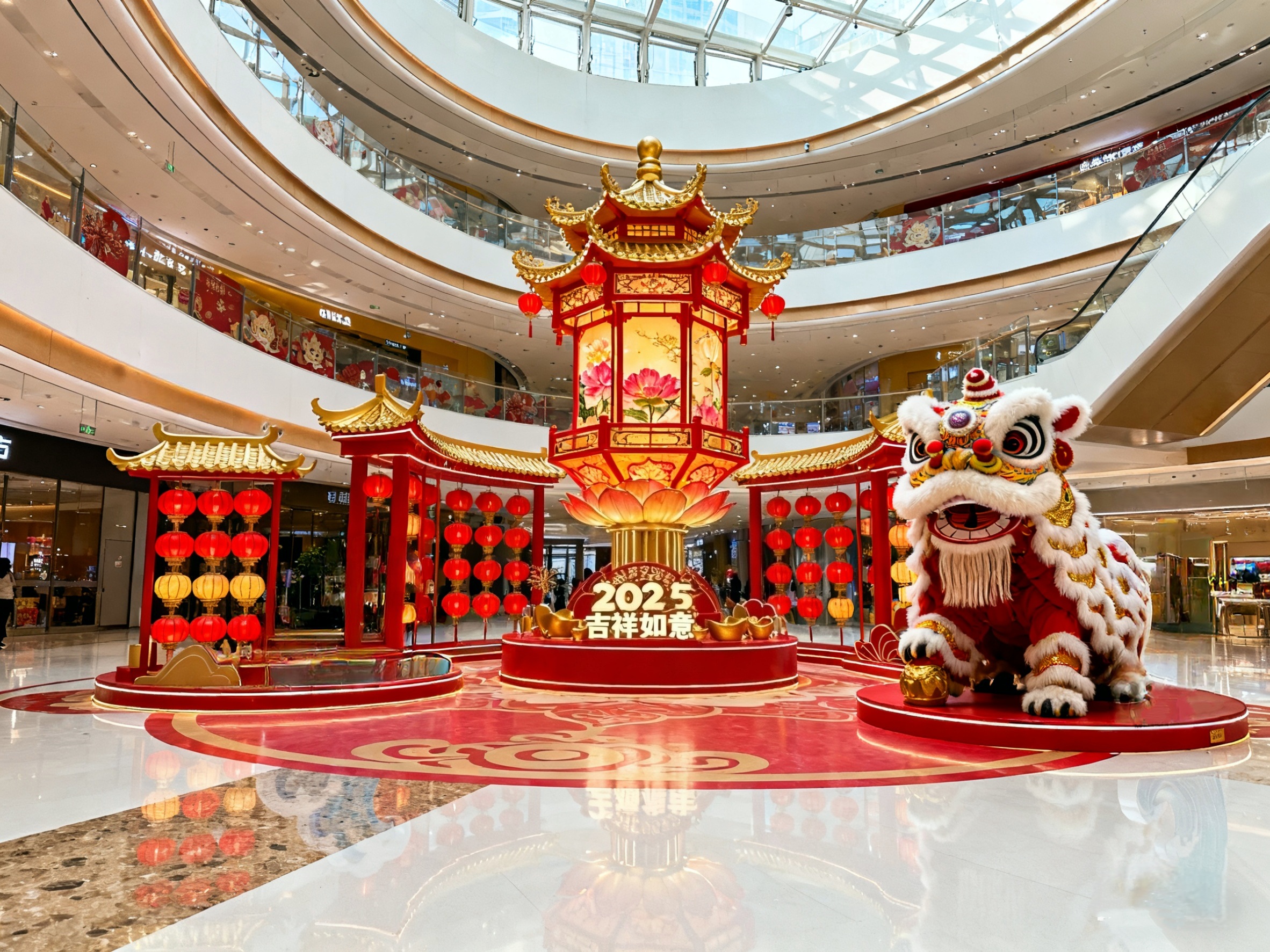 中山珠海江门佛山商场春节美陈， 为什么都选这些活动设计公司？（图ZMTUzNjE5NDg=） - 资讯 - 站酷设计师先锋策划设计汇原创素材 - 站酷ZCOOL