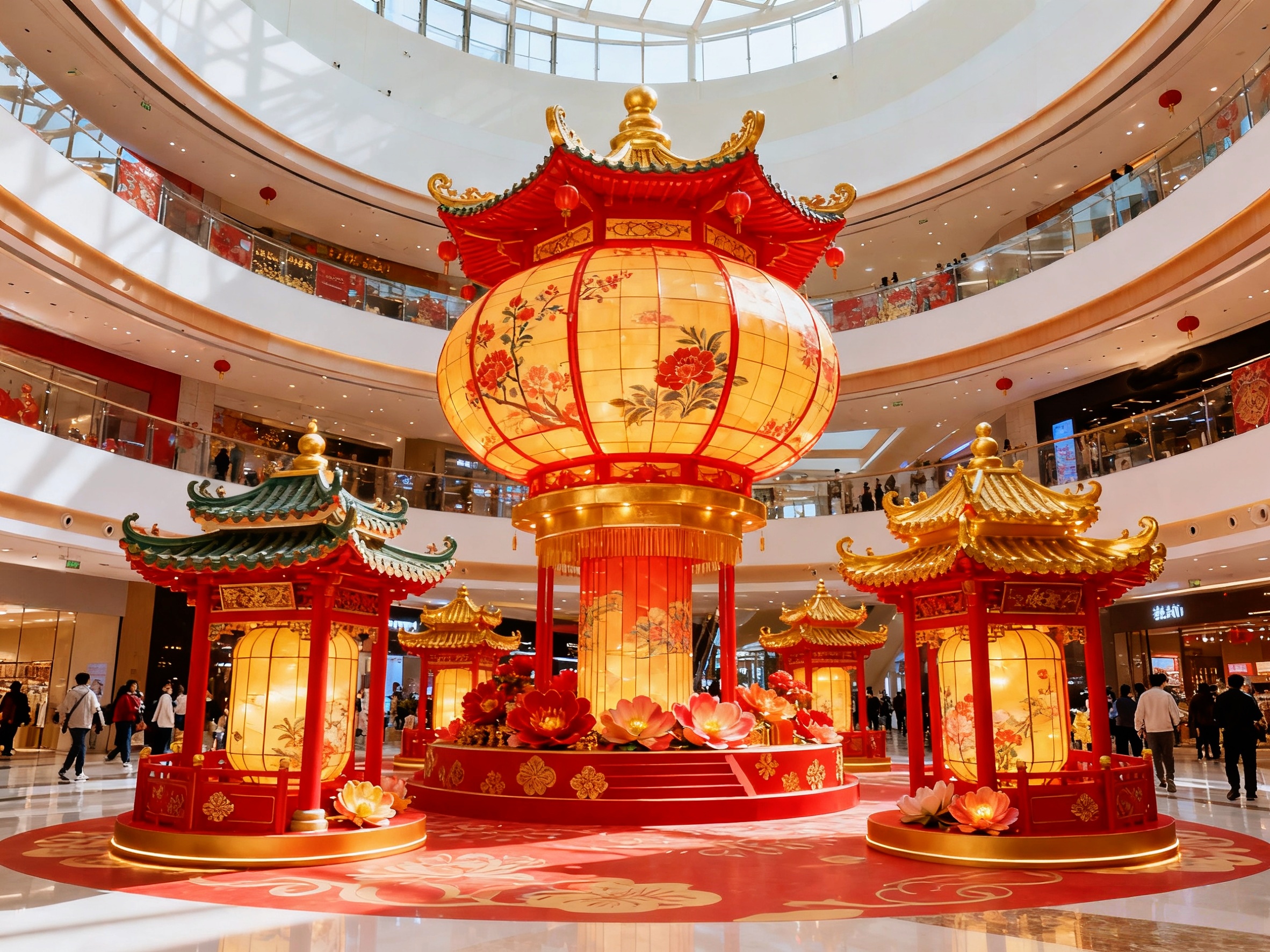 中山珠海江门佛山商场春节美陈， 为什么都选这些活动设计公司？（图ZMTUzNjE5NTI=） - 资讯 - 站酷设计师先锋策划设计汇原创素材 - 站酷ZCOOL