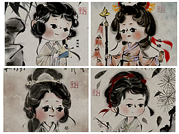 水墨人物|古人今畫(huà)（更新中……）