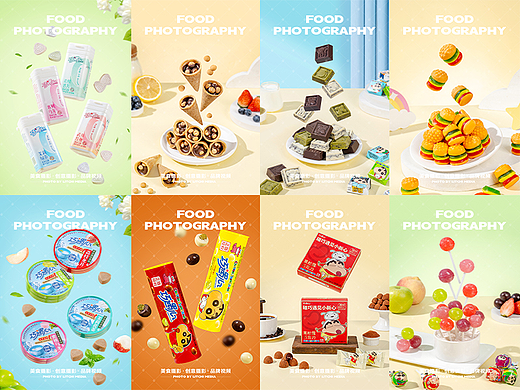 巧遇心 X 9组休闲零食 拍摄合集