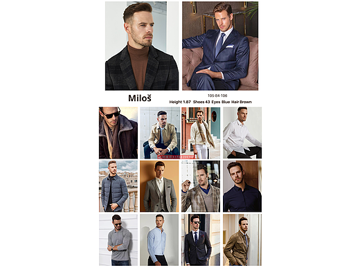 1月9号商务男装外模拼拍泉州模特拼拍广州模特摄影公司