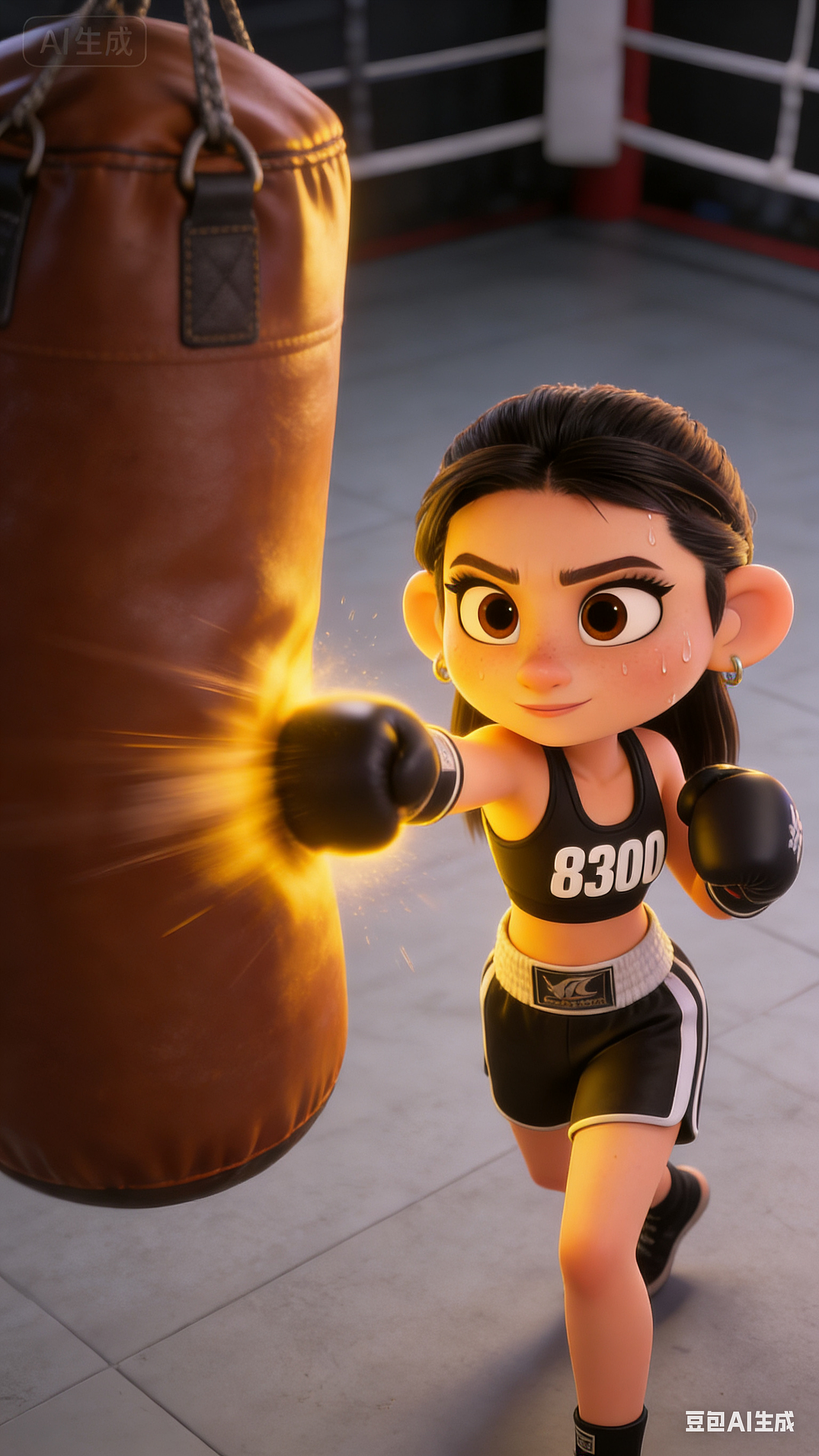 自制短片《百炼女王跨次元特训》（图ZNDAxMDY2NzU2） - 动画片 - 站酷设计师干脆面管家原创素材 - 站酷ZCOOL