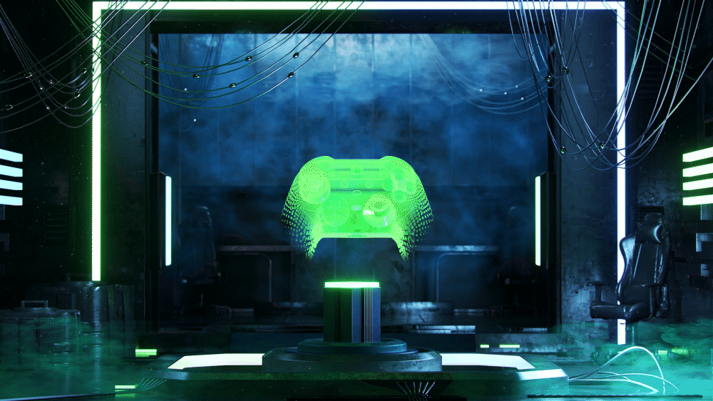 Xbox游戏手柄动态——C4D杨帆动态班（图ZNDAxMDY4Mjg4） - 产品 - 站酷设计师Z225745540原创素材 - 站酷ZCOOL