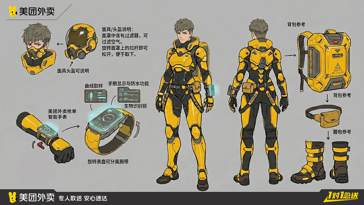《美团外卖:降临亚特兰蒂斯》(图ZNDAxMDcwOTMy) - AI作品 - 站酷设计师星河AI原创素材 - 站酷ZCOOL