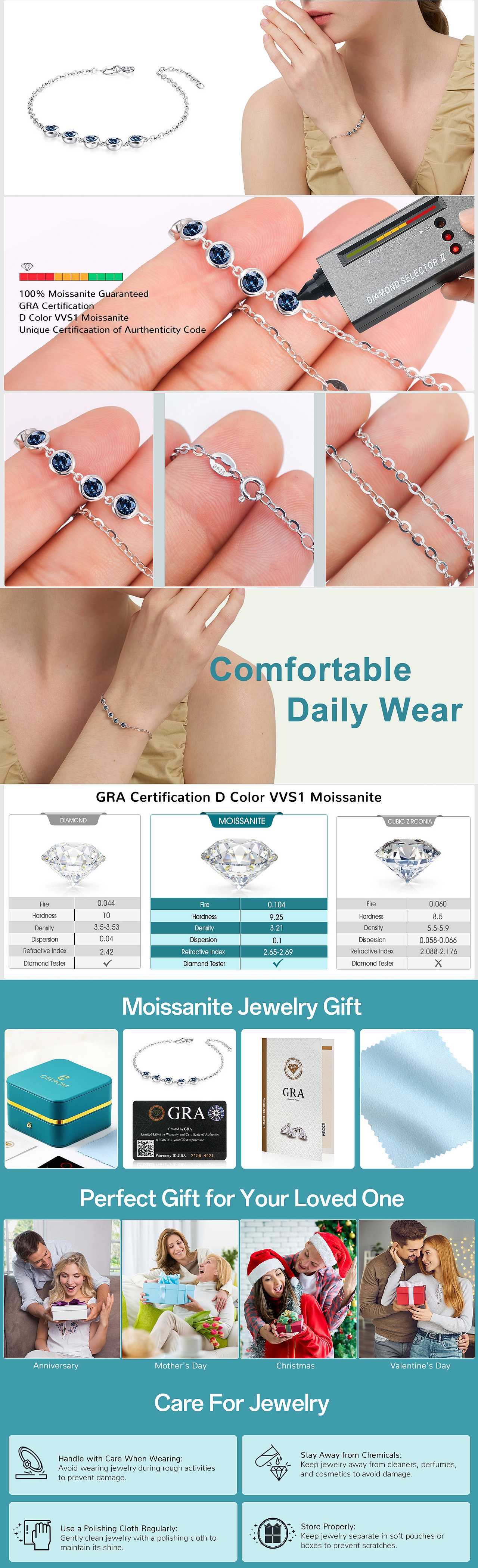 珠宝手链银饰跨境电商亚马逊A+作品（图ZNDAxMDc2NDY0） - 产品摄影 - 站酷设计师RM视觉原创素材 - 站酷ZCOOL