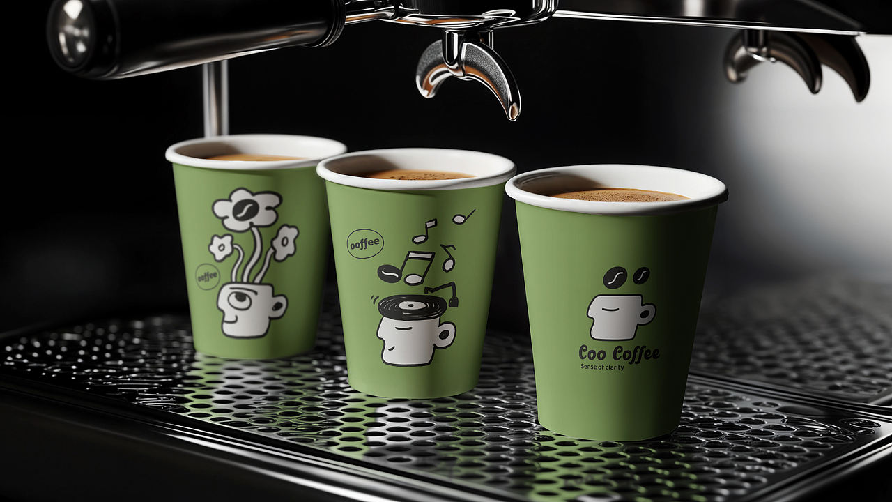 Coo coffee 品牌设计(图ZNDAxMDc2NzEy) - 品牌 - 站酷设计师念虞设计原创素材 - 站酷ZCOOL