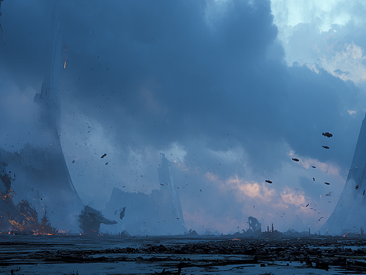 宏大工业废墟遗迹！