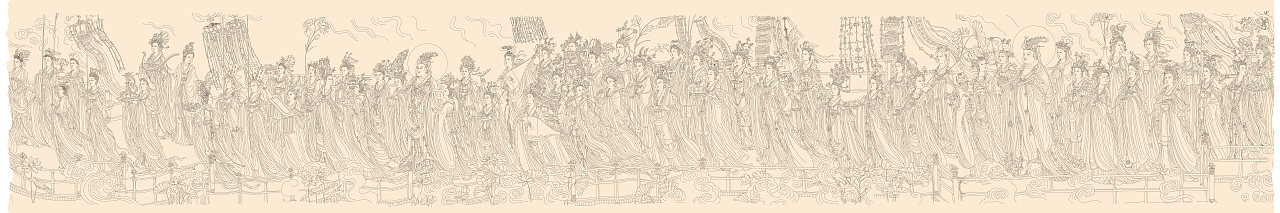 众仙图（图ZNDAxMDg0NTUy） - 商业插画 - 站酷设计师阳光山海原创素材 - 站酷ZCOOL