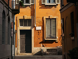 夕阳与街道练习