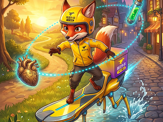 灵巧穿梭，为匠心加速(灵狐)（个人主页-ZNzMwMDQ3NjA=） - AI作品 - 站酷设计师智万万原创素材 - 站酷ZCOOL