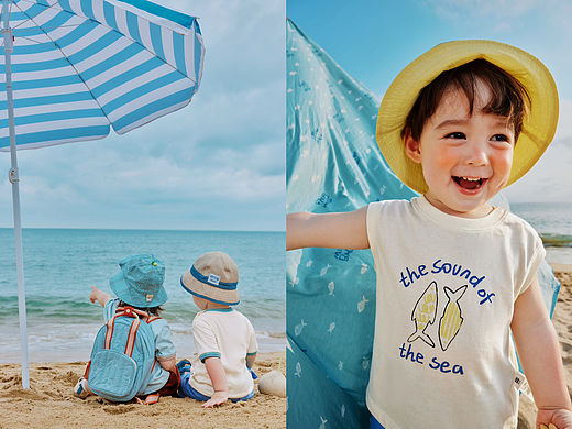 迷你巴拉夏季海景形象