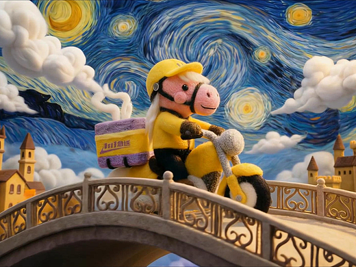 《星云梵高秘境・马骑手急送》