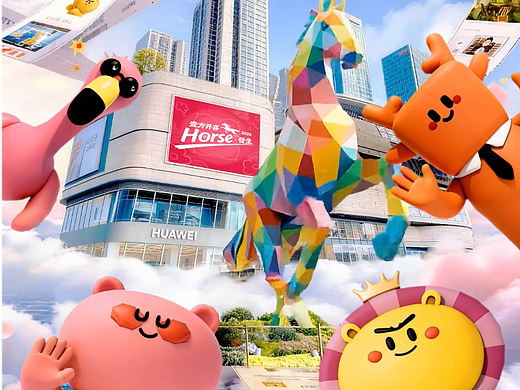 壹方天地商场马年AIGC宣传片