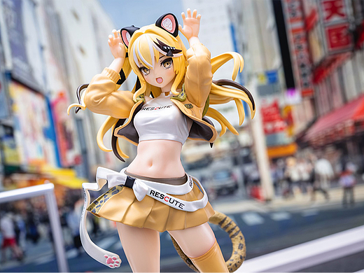 ZBrush【RESCUTE】15号豹猫兽娘手办模型制作教程。